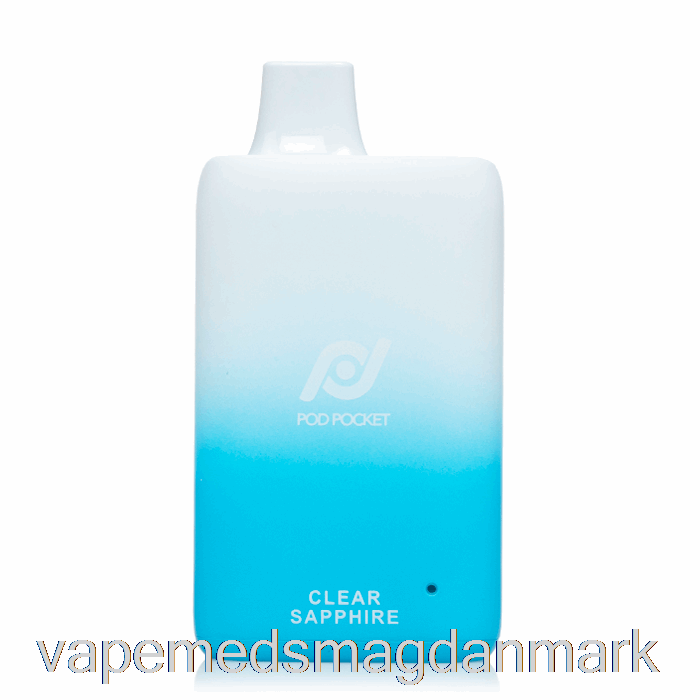 Engangs Vape Danmark Pod Lomme 7500 Engangs Klar Safir